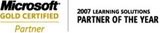 NetCom selected by Microsoft as 2007 Learning Solutions Partner of the Year