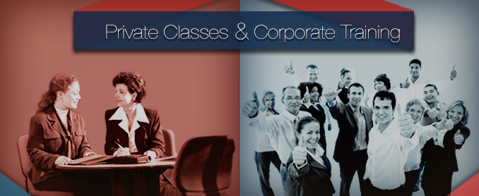 Private Classes & Corporate Training